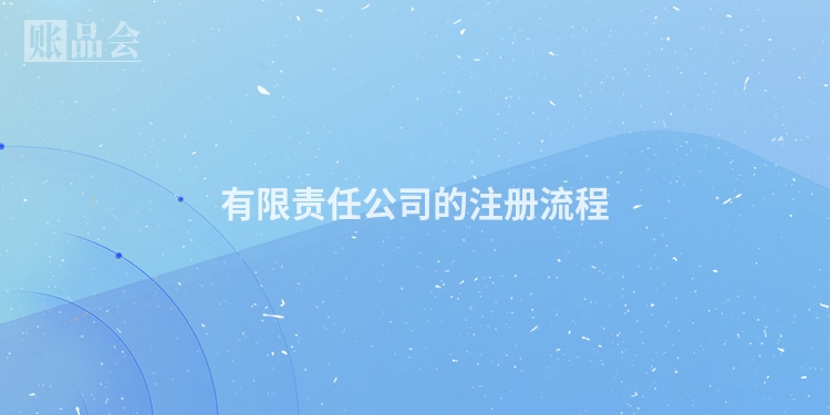 有限责任公司的注册流程